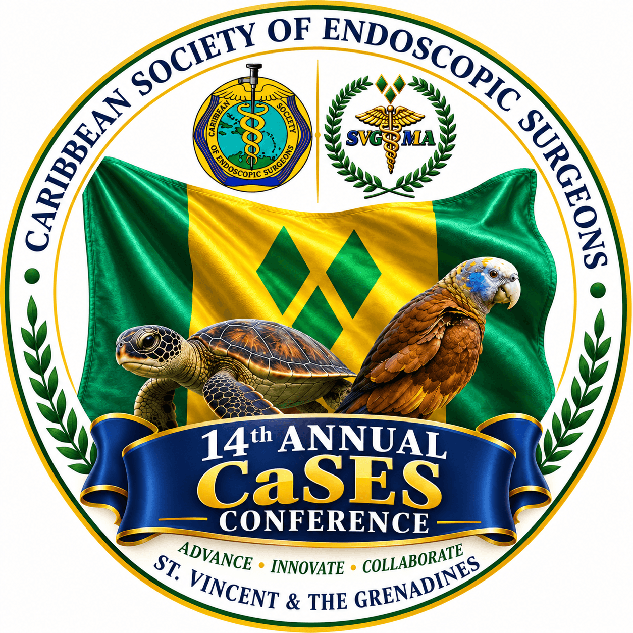 14th Annual CaSES Scientific Conference official emblem